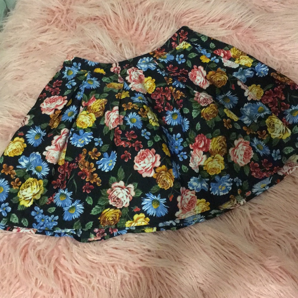 Floral skirt